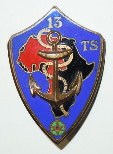 Insigne régiment de - 13°,