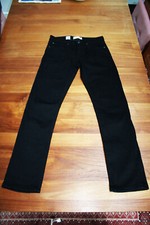 M - Célio - Jean Noir coupe droite taille W28 Straight TBE