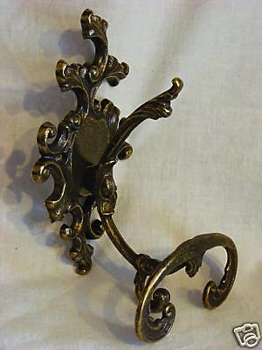 Porte manteau laiton brunie - en,