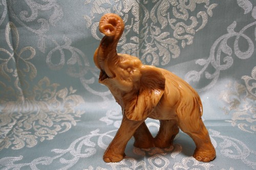 éléphant résine couleur - éléphant, résine,