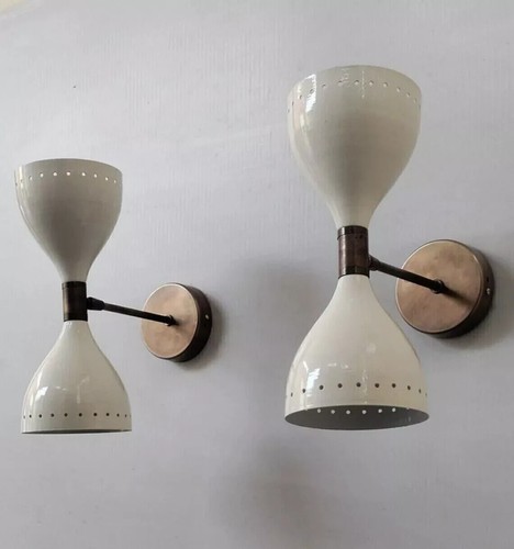 Paire appliques murales - d'appliques,