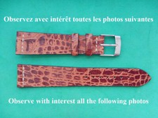 NEUF 20 mm CUIR VIEILLI FACON