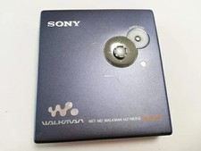Lecteur Walkman MDLP MD portable compatible Sony MZ NE810 L Blue Net MD...