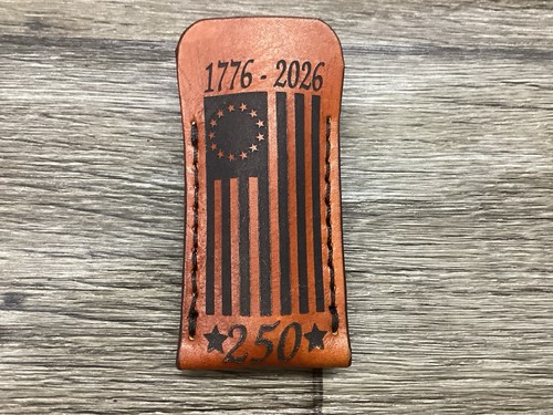 Clearance leather knife slip - clearance,