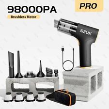 ? Mini Aspirateur Voiture Sans Fil - Puissant 98 000 PA USB-C Clavier & Maison