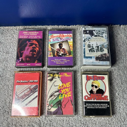 Lot cassettes audio rock - 6,