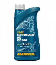 1 Litre Original MANNOL Huile De Compresseur ISO 100