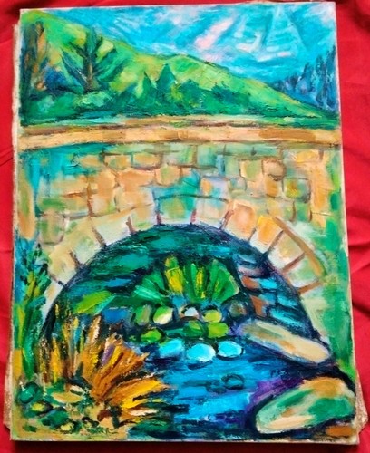 Superbe tableau fauve par - superbe,
