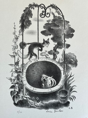 Lucien boucher gravure - lucien,