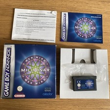 Jeu Qui Veut Gagner Des Millions - Gameboy Advance Nintendo Game Boy GBA GERMAN