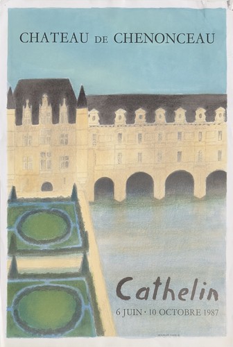 Cathelin art lithograph - -,