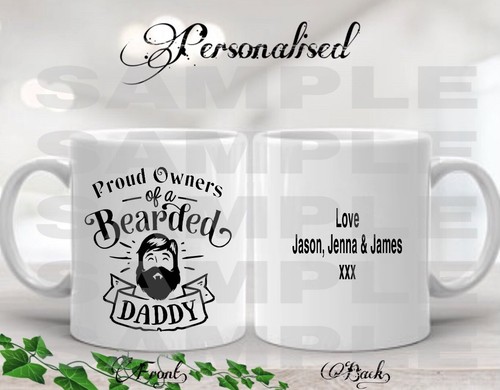 Dad beard mug - beard, be