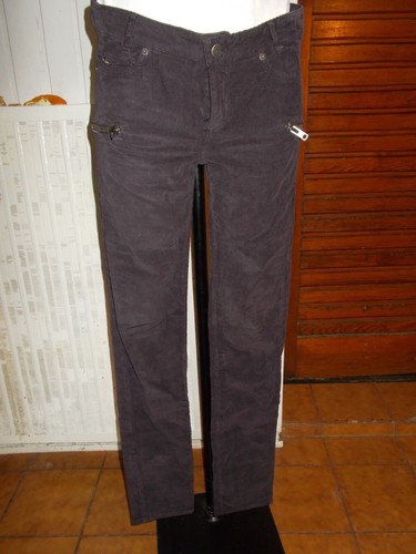 Pantalon taille basse stretch