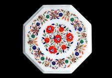 Marbre blanc table - 12, top