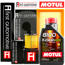 Set Entretien Pour Renault Espace 3.5 V6 177 Kw 4 Filtres +6LT Huile Motul 5W30