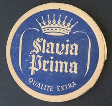 Sous-bock bière SLAVIA PRIMA beermat coaster 19