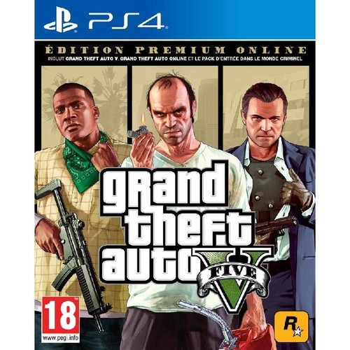 Jeu ps4 grand theft - ps4,