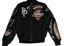 Pelle Pelle Veste Varsity