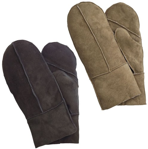 Gants mitaines suède - mitaines,