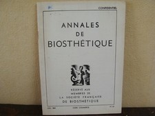 Annales de Biosthétique -