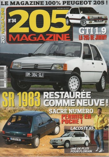205 magazine peugeot - 205,