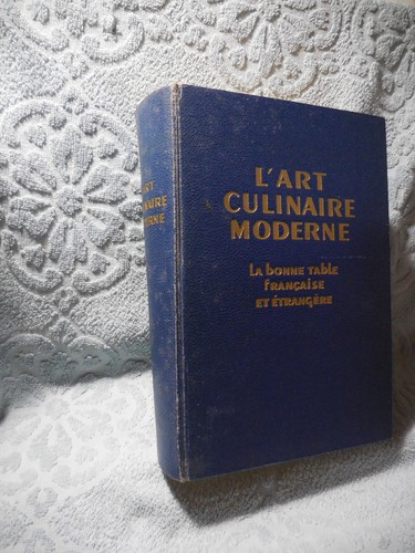 Ancien livre cuisine art - cuisine,