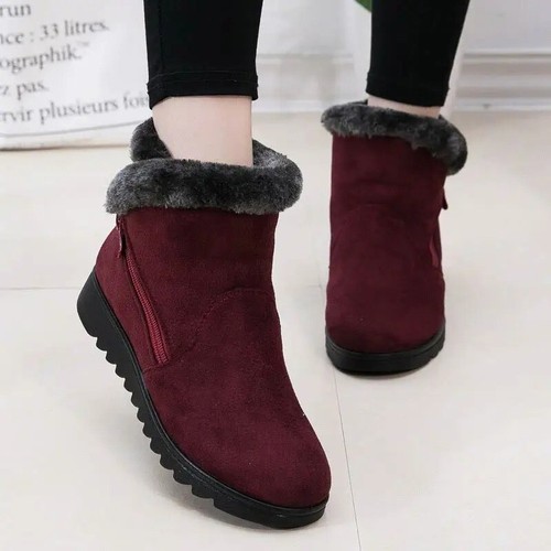 Botte hiver chaude en - botte, d'hiver