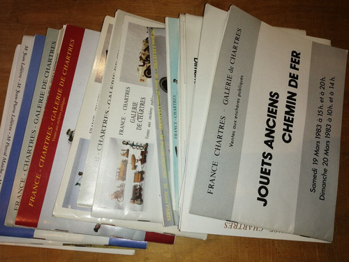 Lot catalogues vente - de,