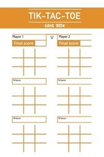 Tik Tac Toe Game Book: Fun and