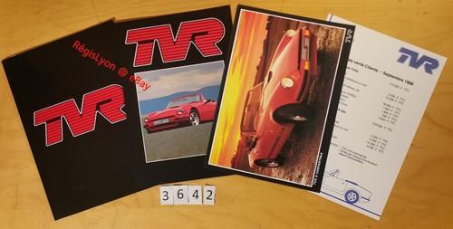 Tvr cabriolet pochette - tvr, s