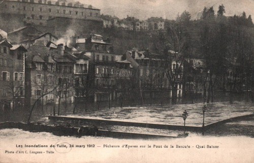 Carte postale tulle - carte, correze