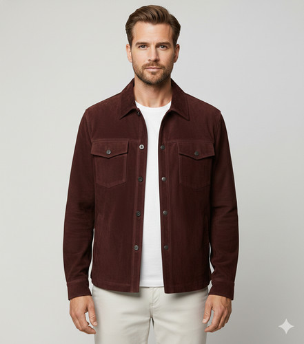 Blouson cuir daim - blouson,