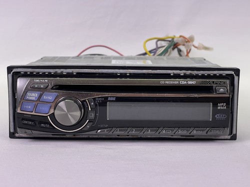 Alpine cda 9847 radio - alpine, car