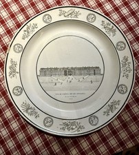 Creil Fine Porcelaine French Plate French Empire 1800 Hotel Des Invalides
