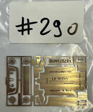 #290 - Photodecoupe pour AUDI R8 Le Mans 2000 LE MANS MINIATURES échelle 1/87