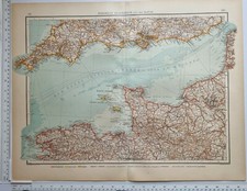 1922 Ancien Carte Nord Ouest