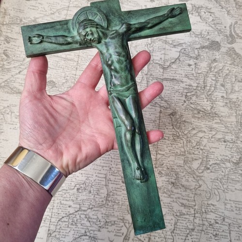Grande croix bronze - grande,