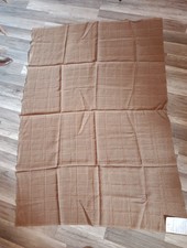 Coupon Tissu Lin Brodé
