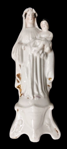 Ancienne vierge enfant - vierge, à