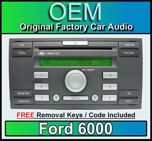 Lecteur ford 6000 - cd,
