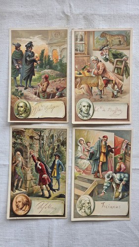 Lot cartes chromo pub cacao - cartes,
