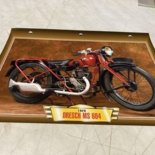 Dresch 250 MS604 1929 fiche carte moto passion collection Atlas