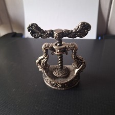 ancien casse noisette metal argente made in france