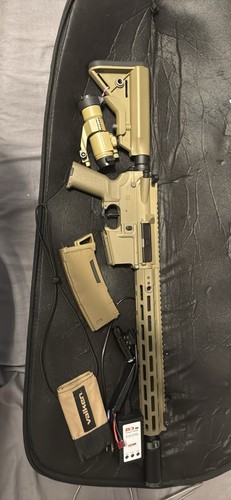 Tan style electric - m4/ar-style,