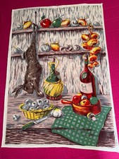 Torchon ancien 1970  Vony