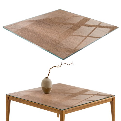 Plateau table verre - plateau,