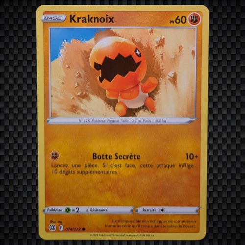 Cartes pokémon kraknoix - cartes,