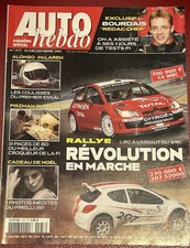 Auto Hebdo AUTOhebdo 1577 20 Décembre F1 WRC WEC NASCAR INDY Lamborghini Mégane