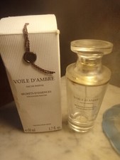 FLACON VIDE  VAPO EAU DE PARFUM VOILE D'AMBRE Yves ROCHER