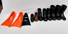 LOT palmes chaussures bottes pour FIGURINES BIG JIM ACTION GI JOE JOUET bootleg